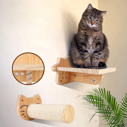 Étagère D'Escalade Murale Pour Chat